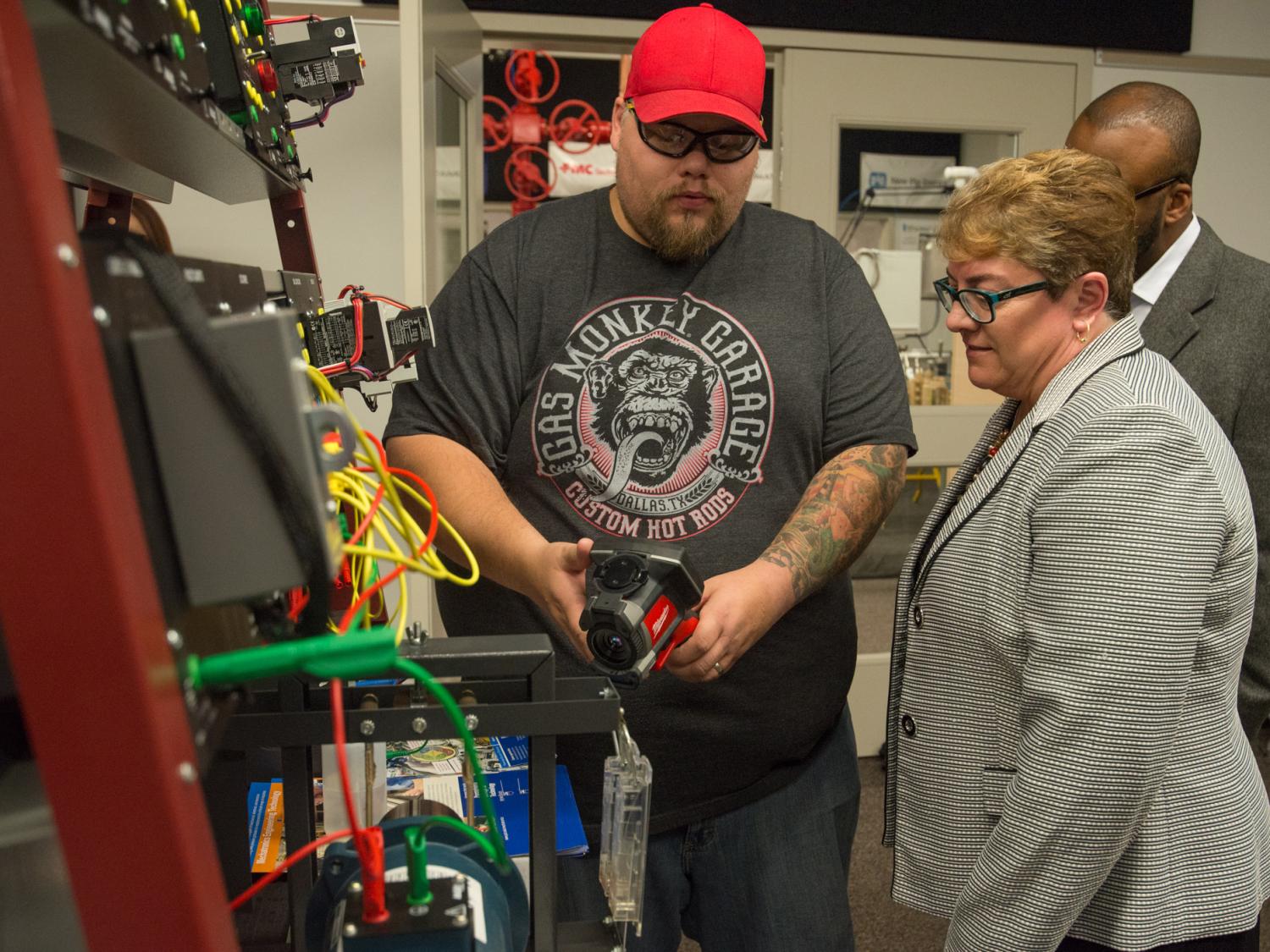 Students in Penn College apprenticeship programs