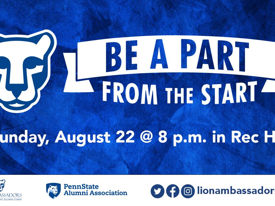 Be A Part From The Start 2021