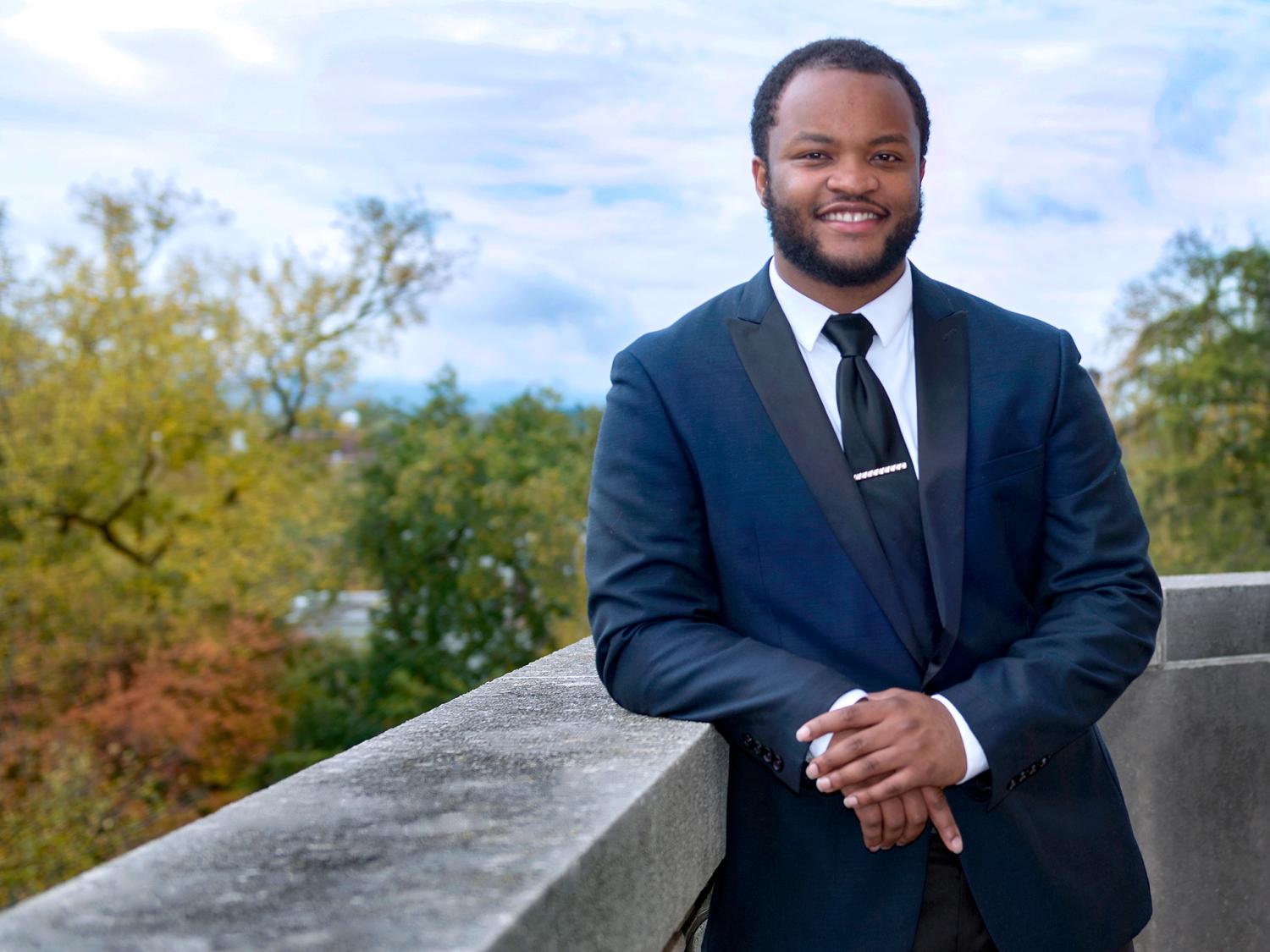 Brian Davis - Old Main bell tower fall 2017