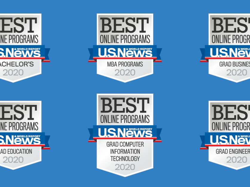Penn State World Campus receives six top-10 rankings in 2020 U.S. News Best Online Programs