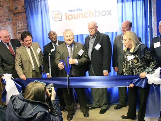 Mont Alto LaunchBox Ribbon-Cutting
