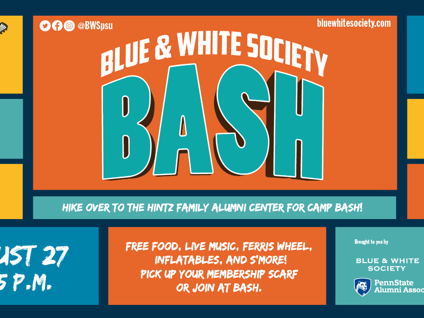 Blue & White Society's BASH phottot 