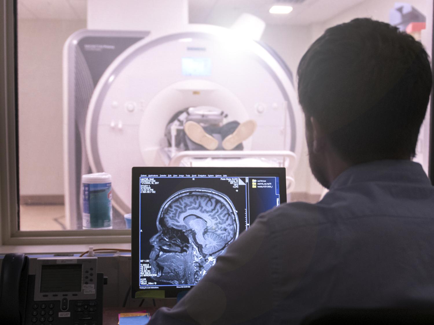Beaty MRI lab portrait