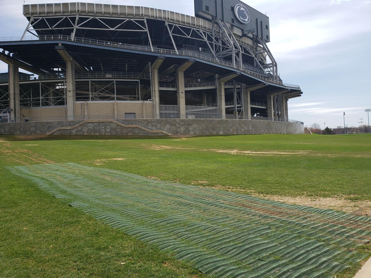 Beaver Stadium Grass Parking Lots