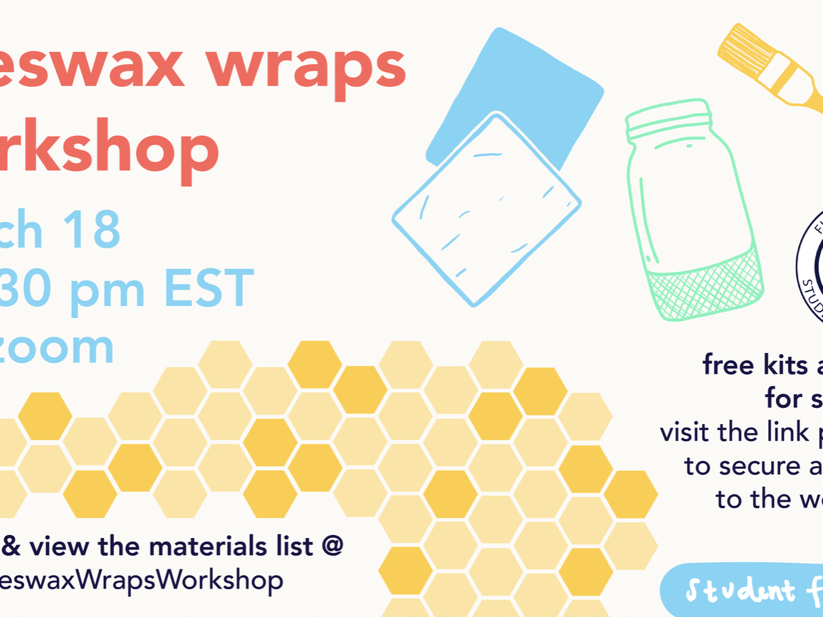Beeswax Wrap Workshop Graphic