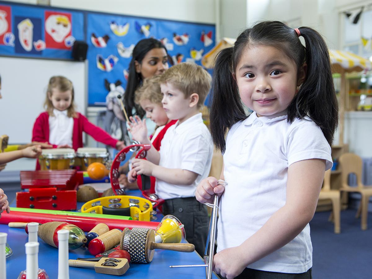 Picture of children in preschool setting
