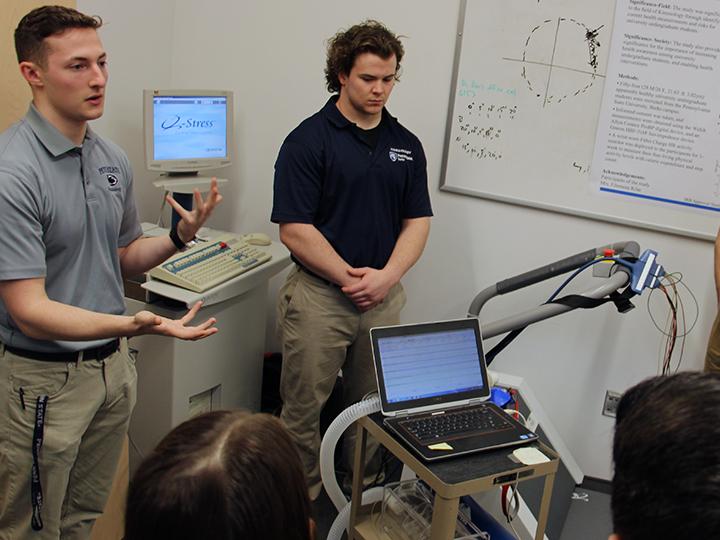 Students attend workshops at Berks Biomechanics Day