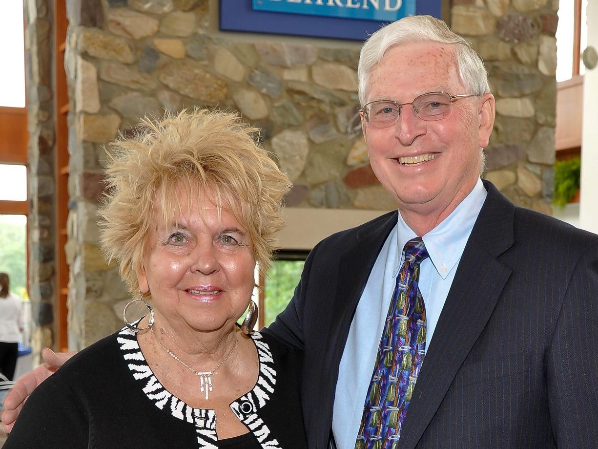 A portrait of Sally and Bob Metzgar, longtime supporters of Penn State Behrend.