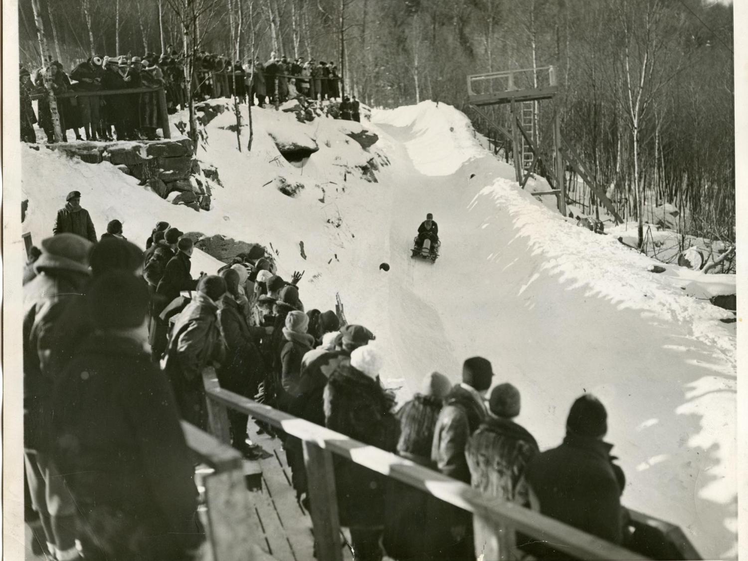 1932 Olympic bob run