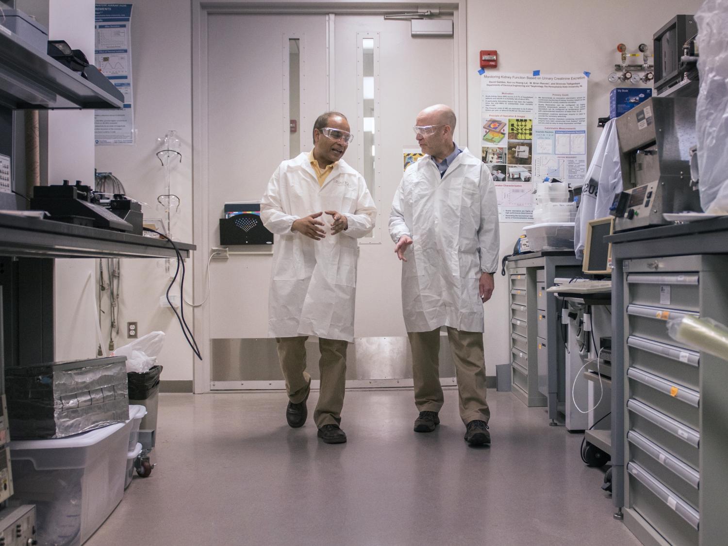 Srinivas Tadigadapa and Steve Schiff