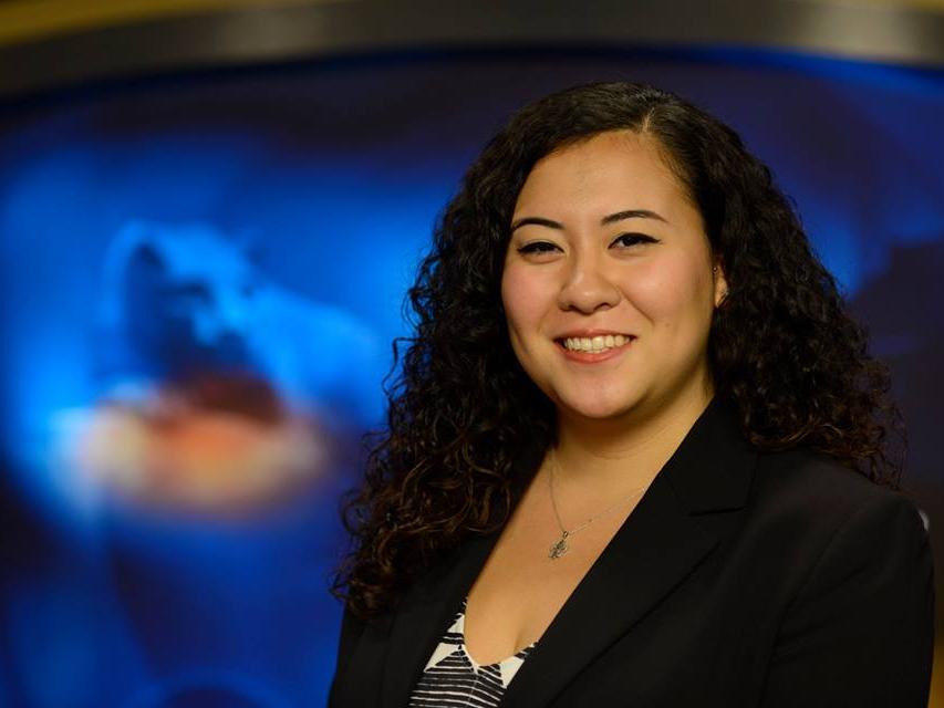 Brittney Lee, student marshal