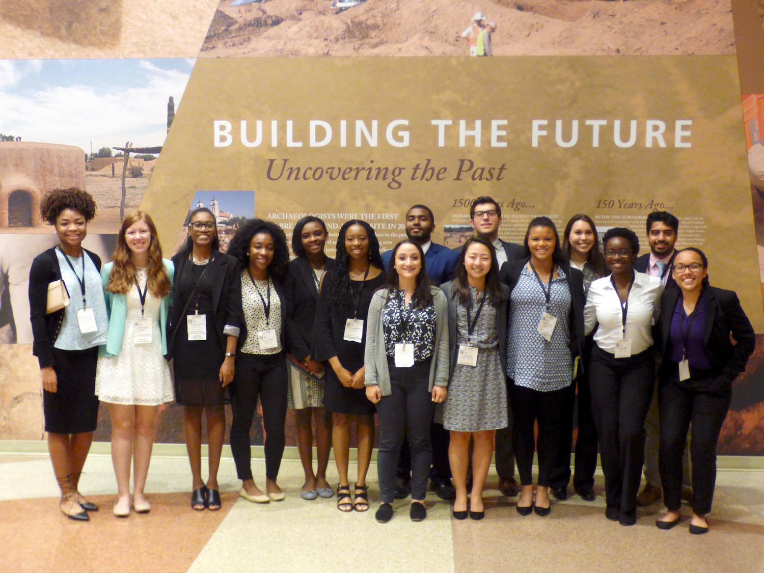 Millennium Scholars at the Building the Future conference