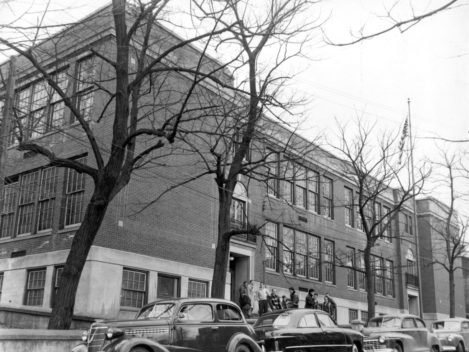 Bunker Hill Elementary school, 1950, Pottsville Pa.