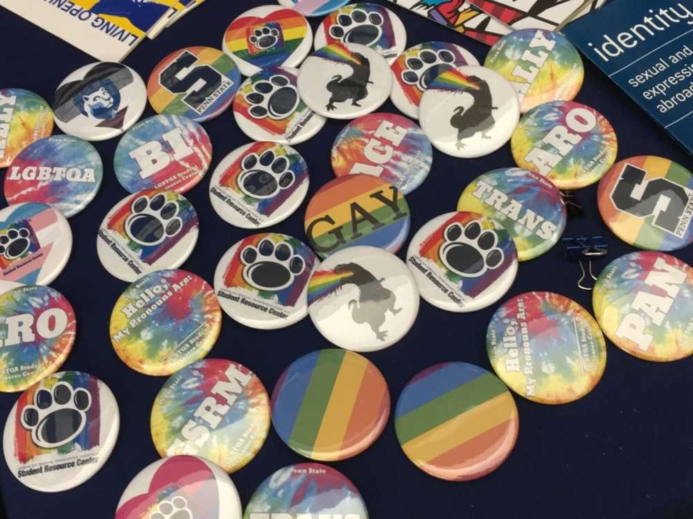 LGBTQA Buttons