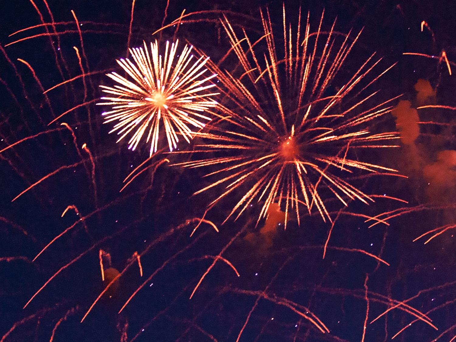 Fireworks at Central PA 4th Fest