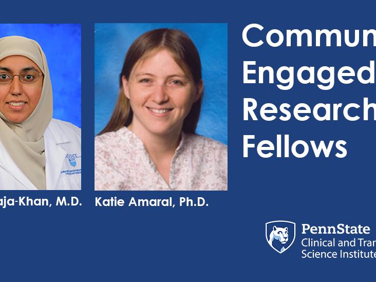 Dr. Nazia Raja-Kahn and Dr. Katie Amaral