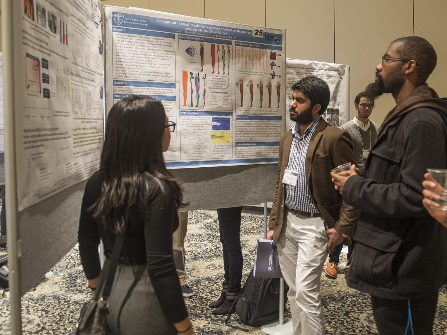 Students present their research at CERS