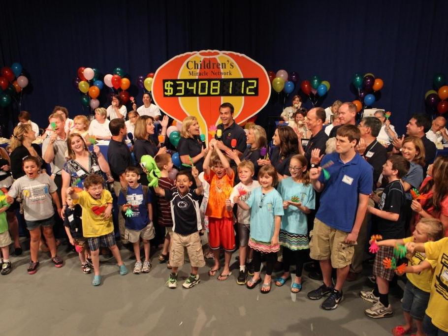 Announcement of 2012-2013 CMN campaign total