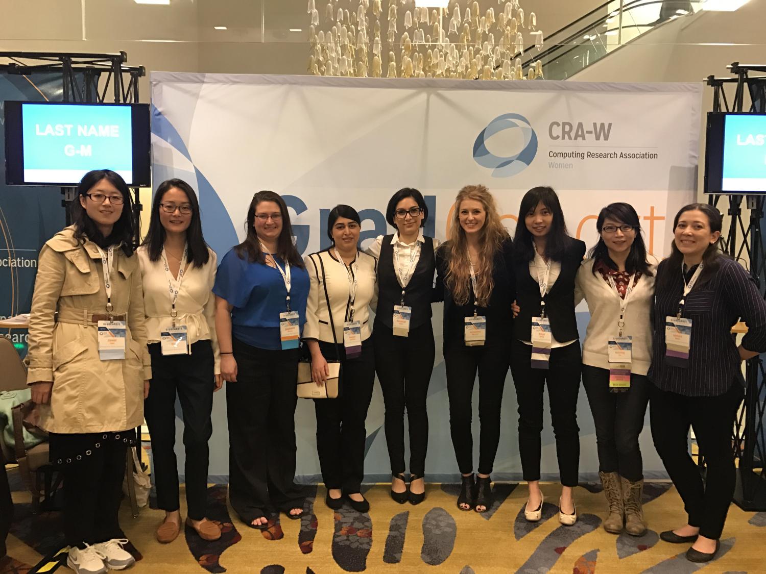 Nine students attended the conference held in Washington, D.C.