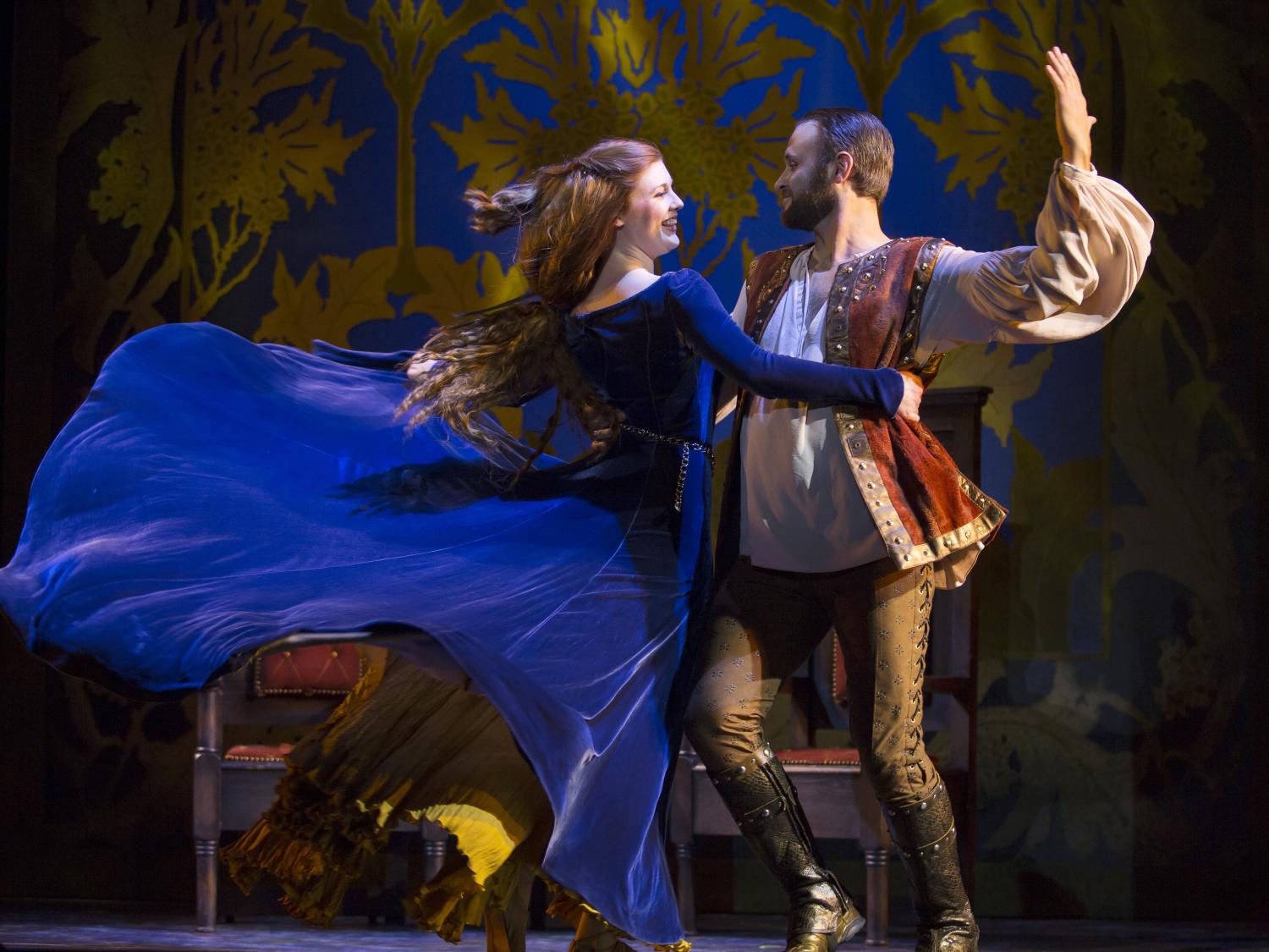 A dance scene from Lerner & Loewe’s “Camelot”