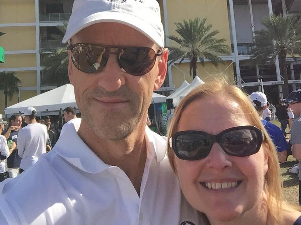 A photo of Candace and Rick Woods