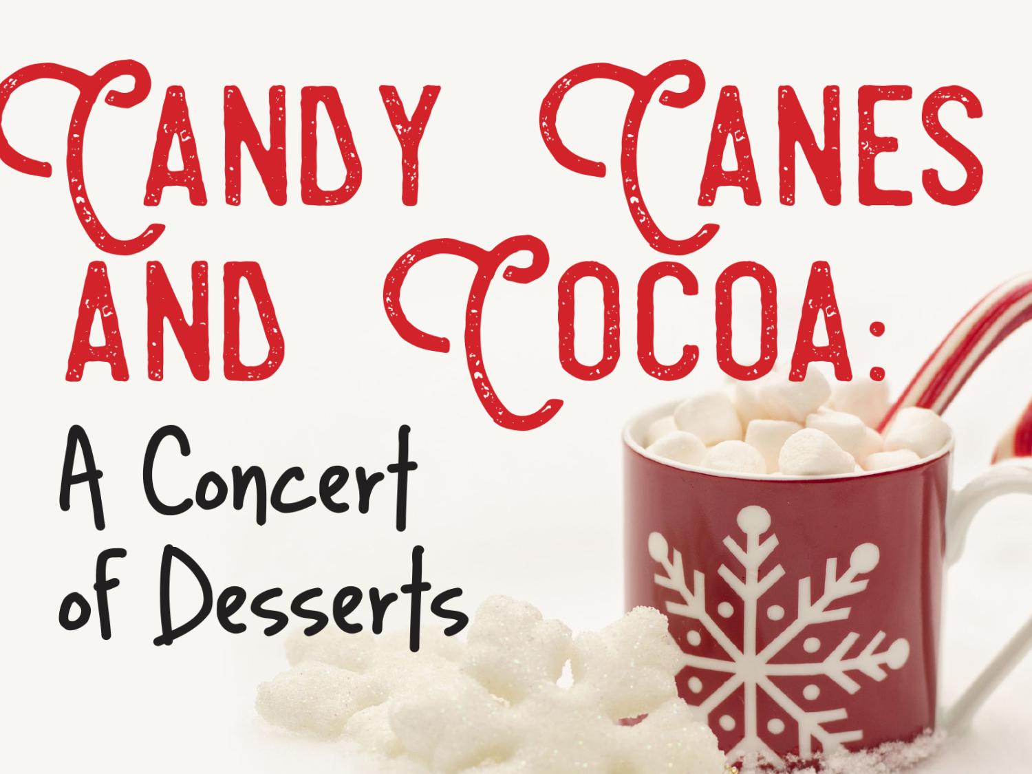 cup of cocoa and candy cane with text