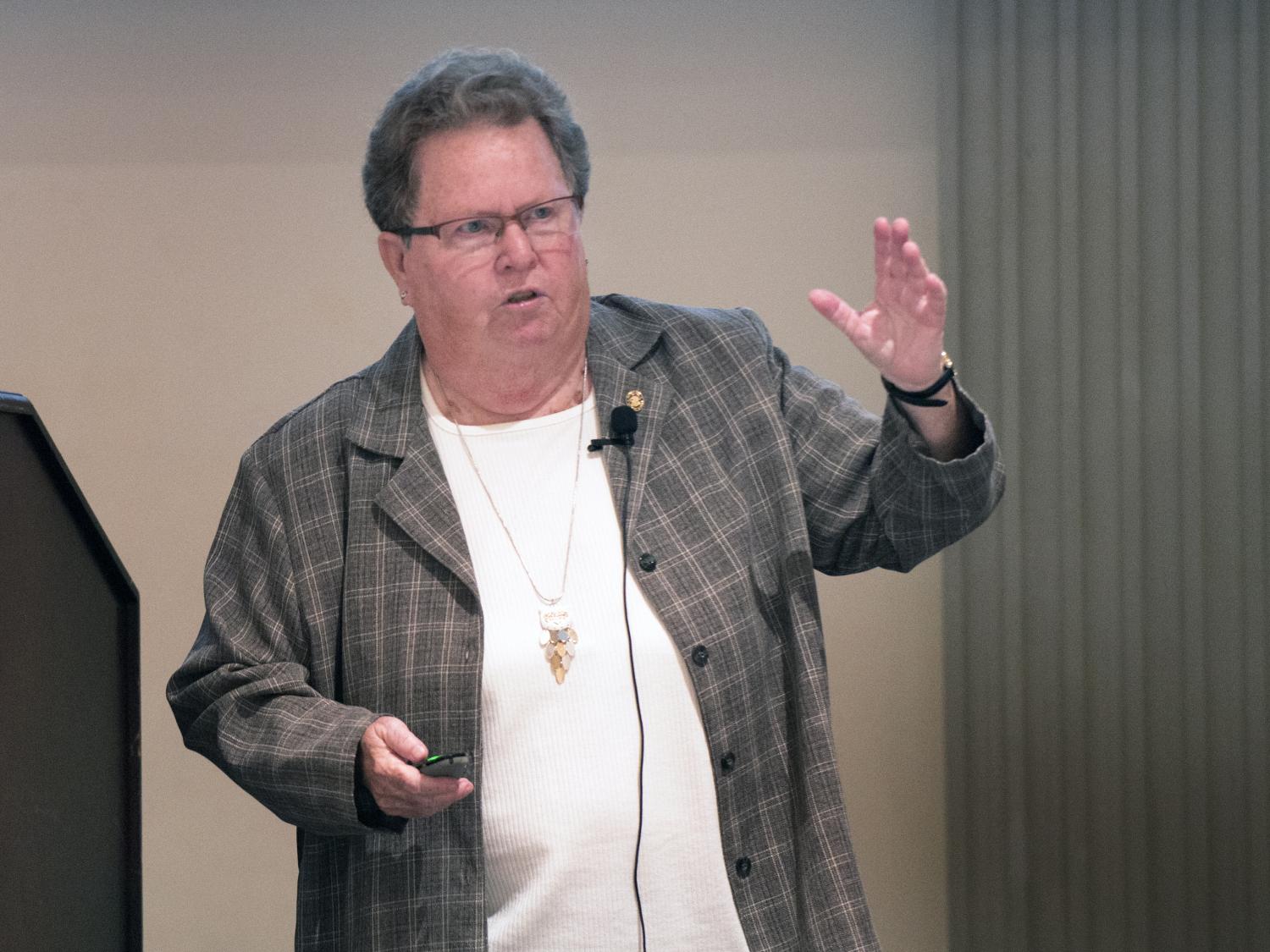 Carol Reardon at Penn State Forum