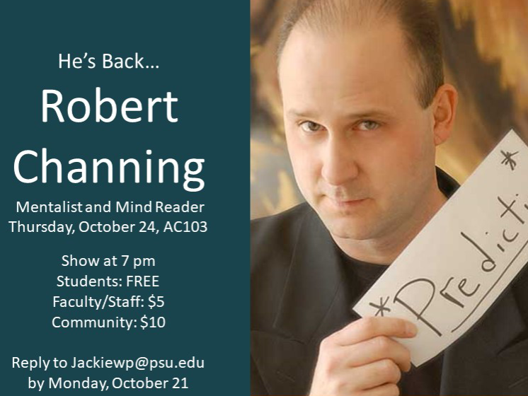 mentalist Robert Channing