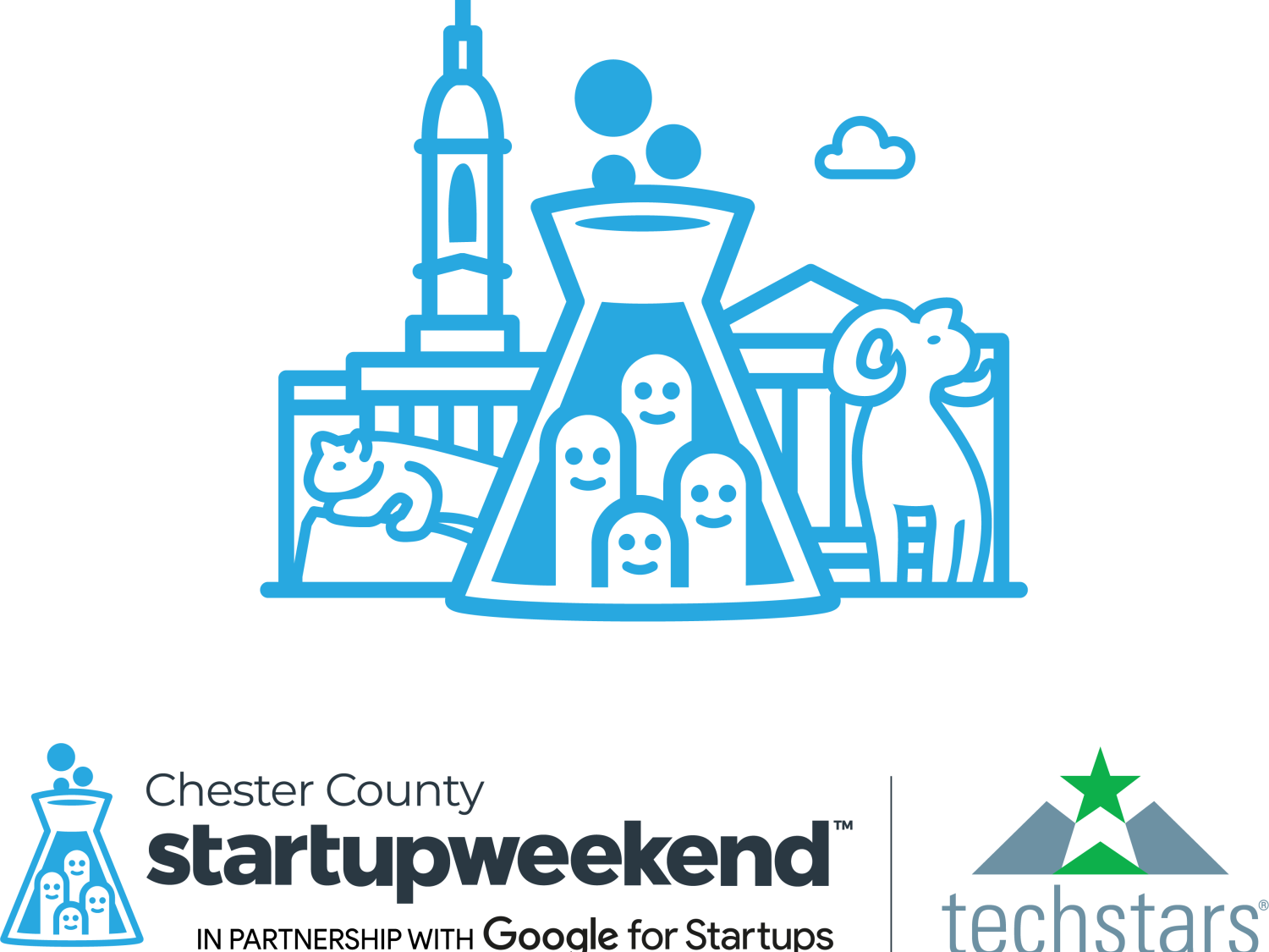 Chester County Techstars Startup Weekend logo