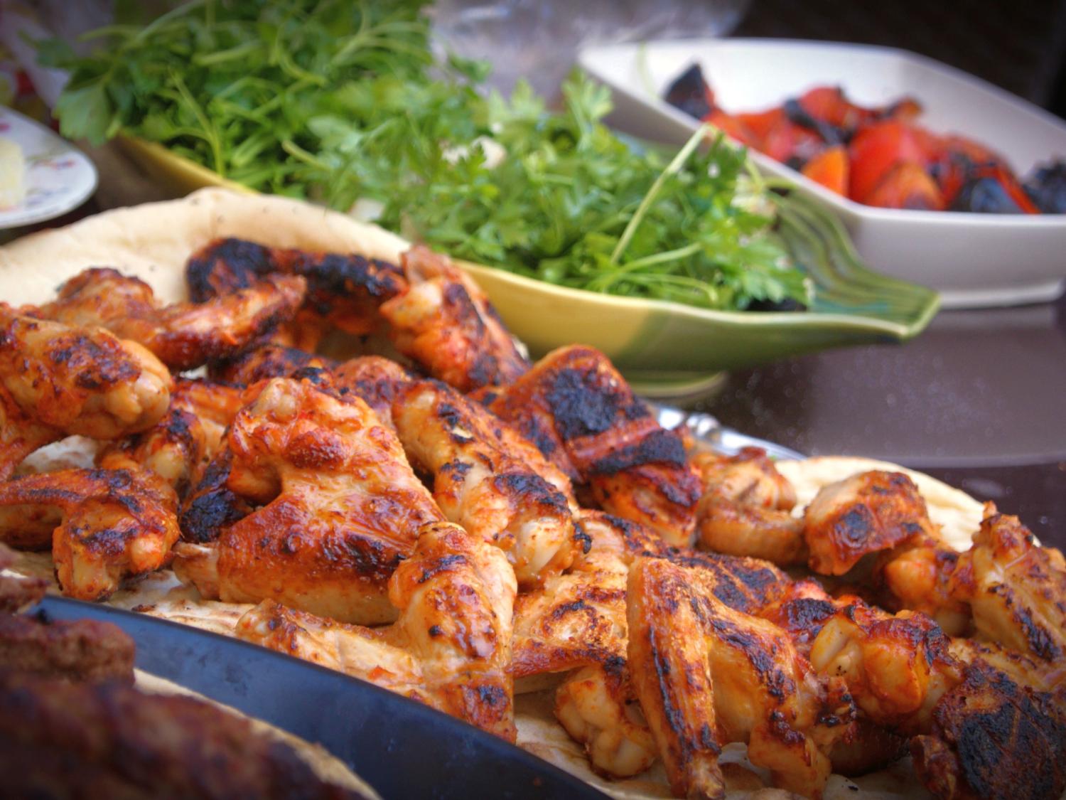 Chicken wings - cooked