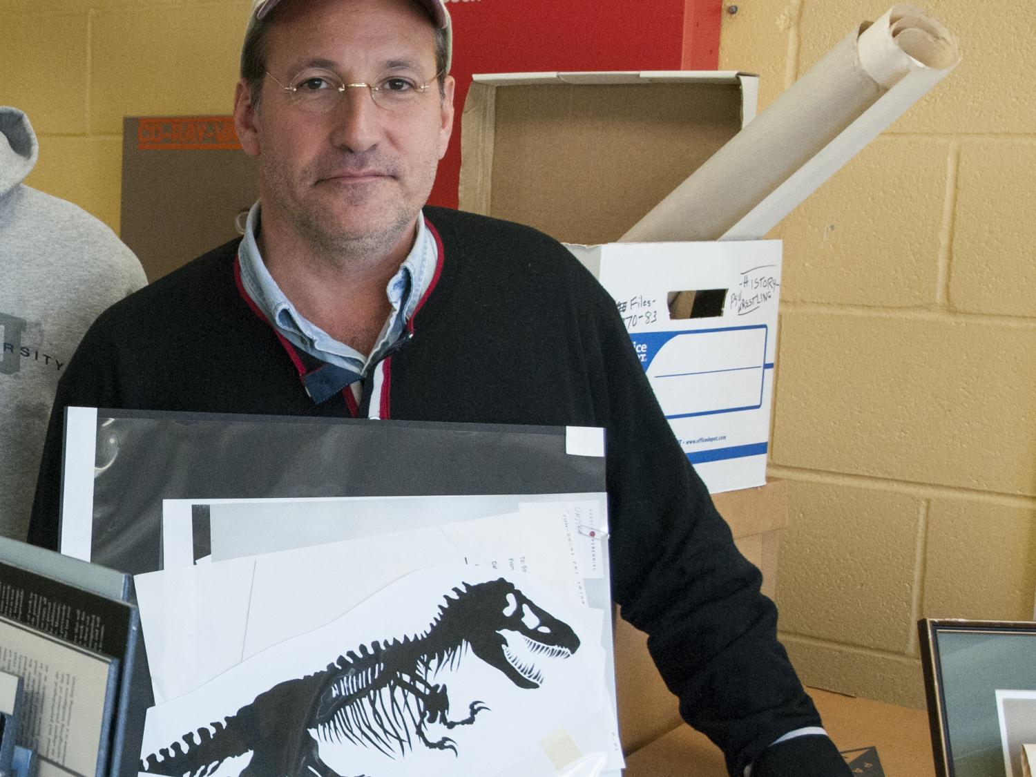 Chip Kidd Jurassic Park sketch