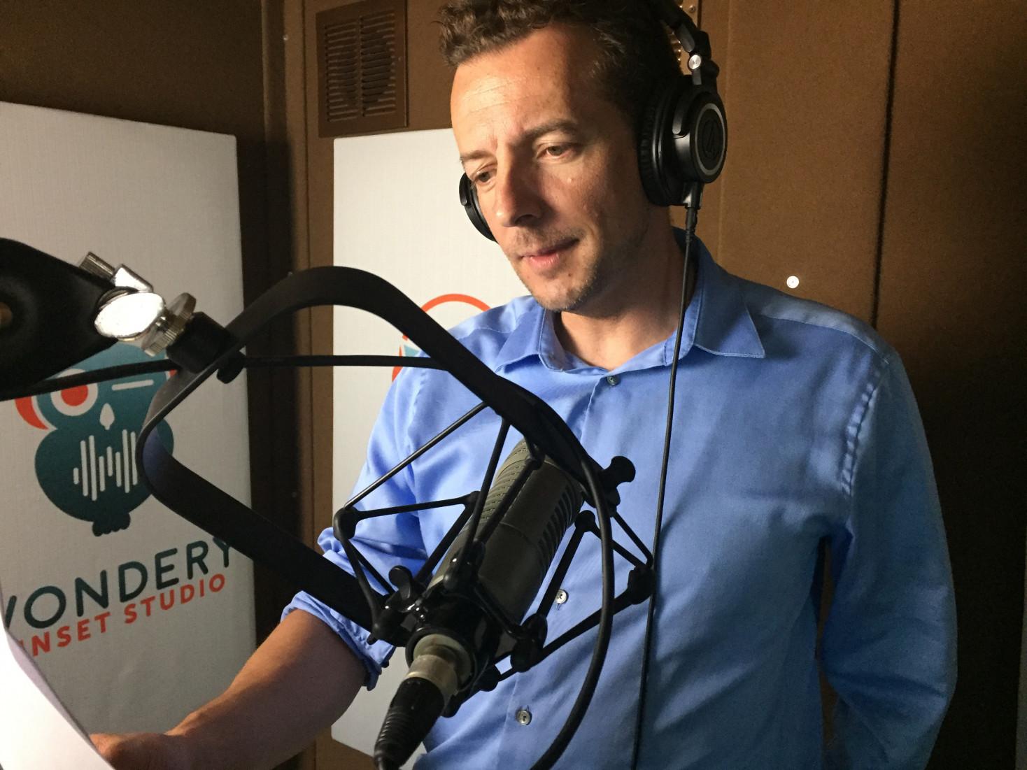 Podcaster Christopher Goffard