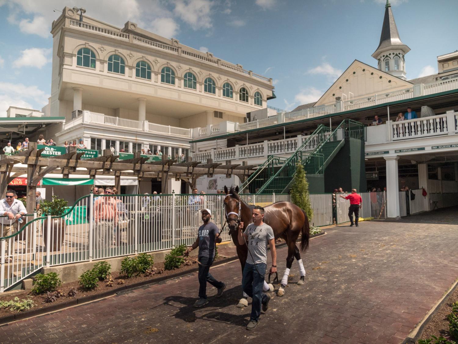 Penn College students at Breeder's Cup in Churchill Downs, Kentucky