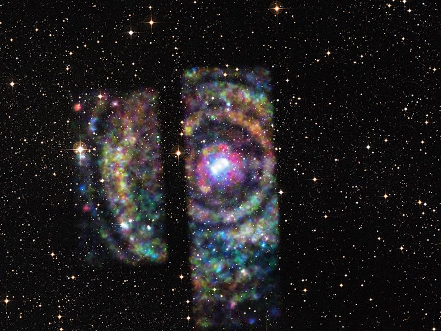 X-ray light from the Circinus X-1 star system