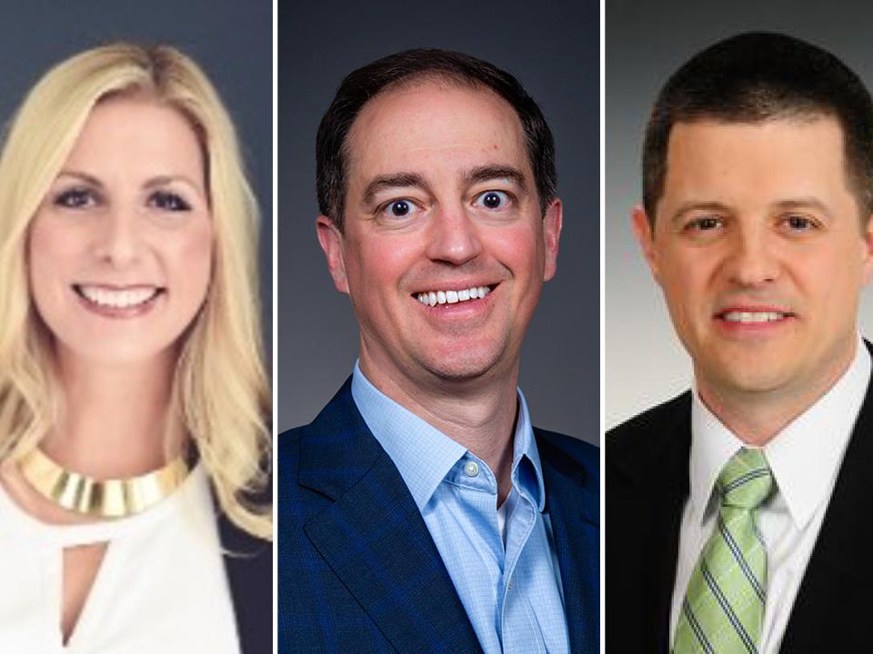 images of Kathryn Sandoe, Brian Rusignuolo, Dennis J. Butler