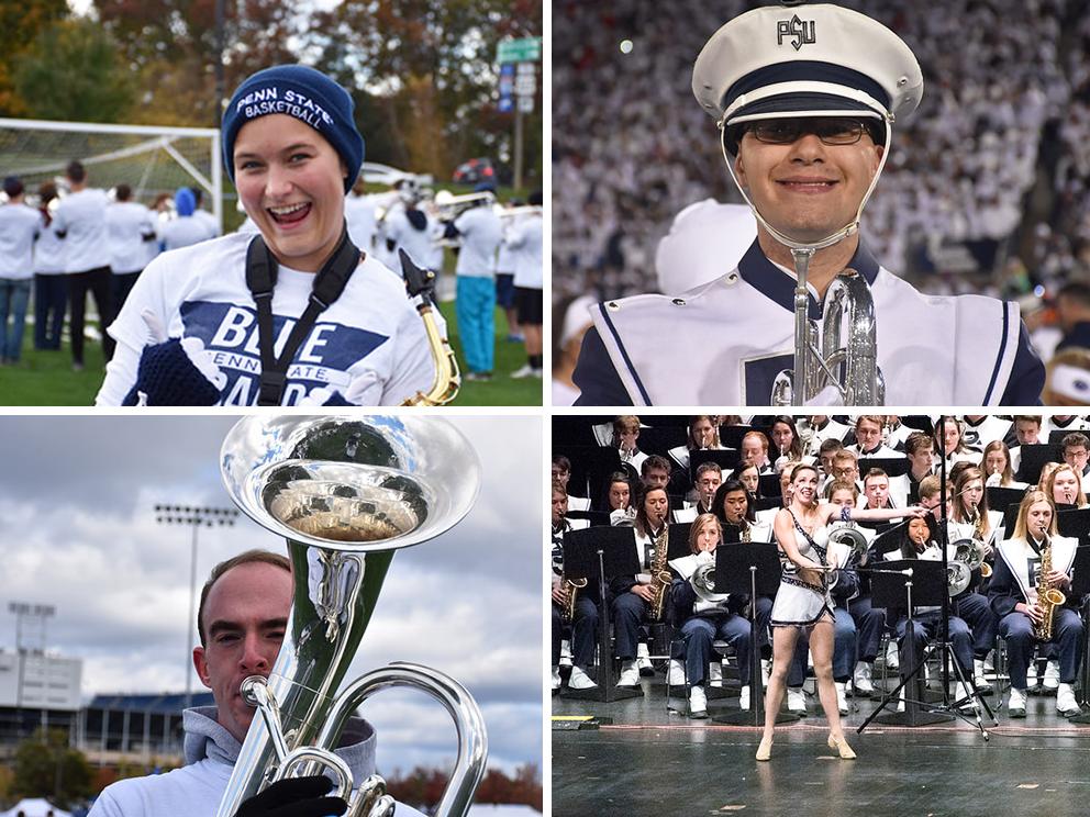 Schreyer Scholars in Penn State Blue Band
