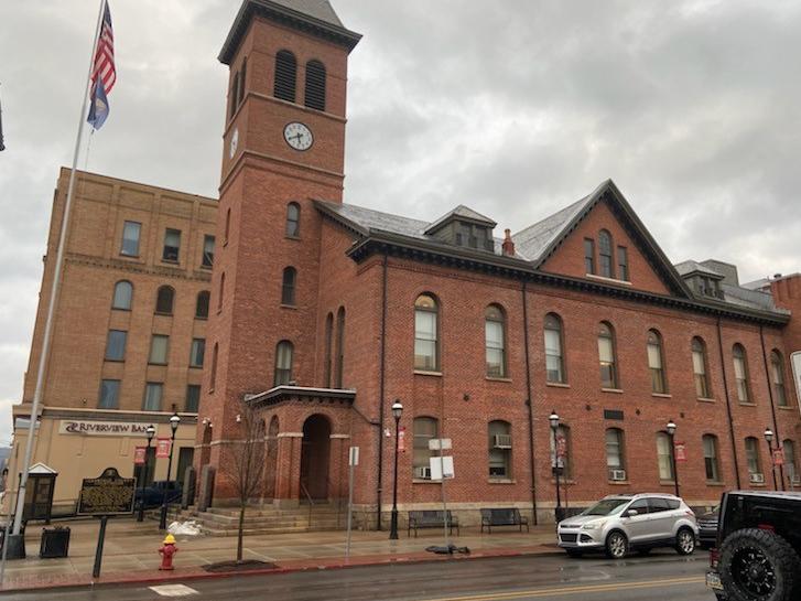 The Clearfield County Courthouse