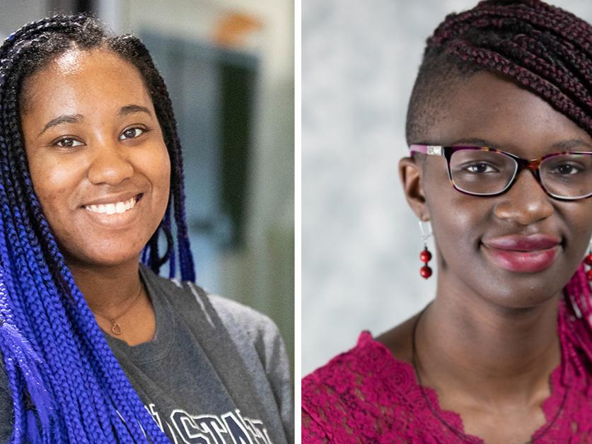 Courtney Smith and Adanna Nedd