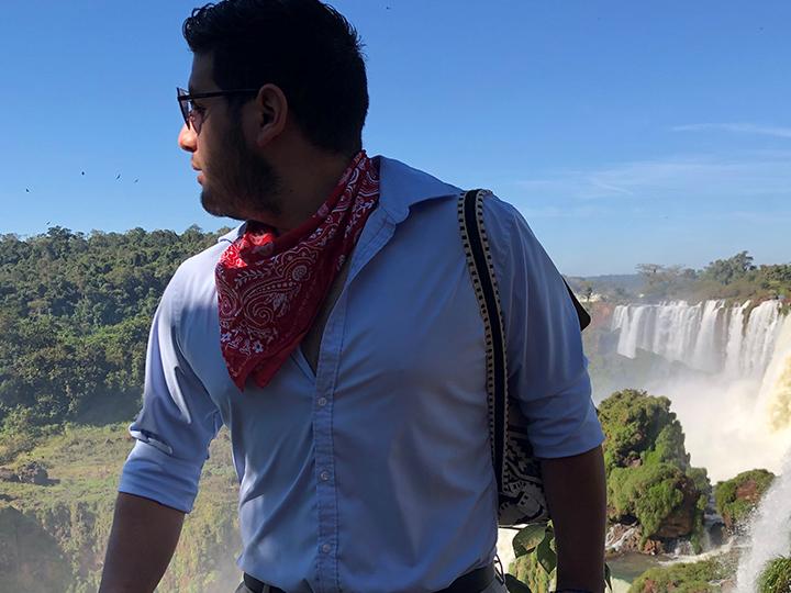 Josh Flores overlooks Argentina