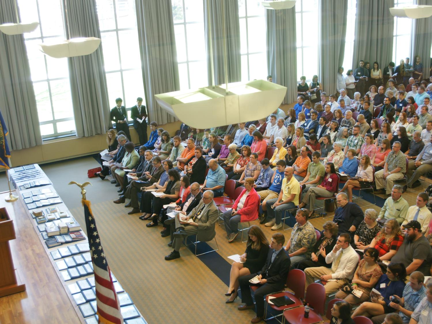 Penn State Behrend presented more than 100 awards to students and student organizations at the 67th annual Honors and Awards Convocation on April 17.