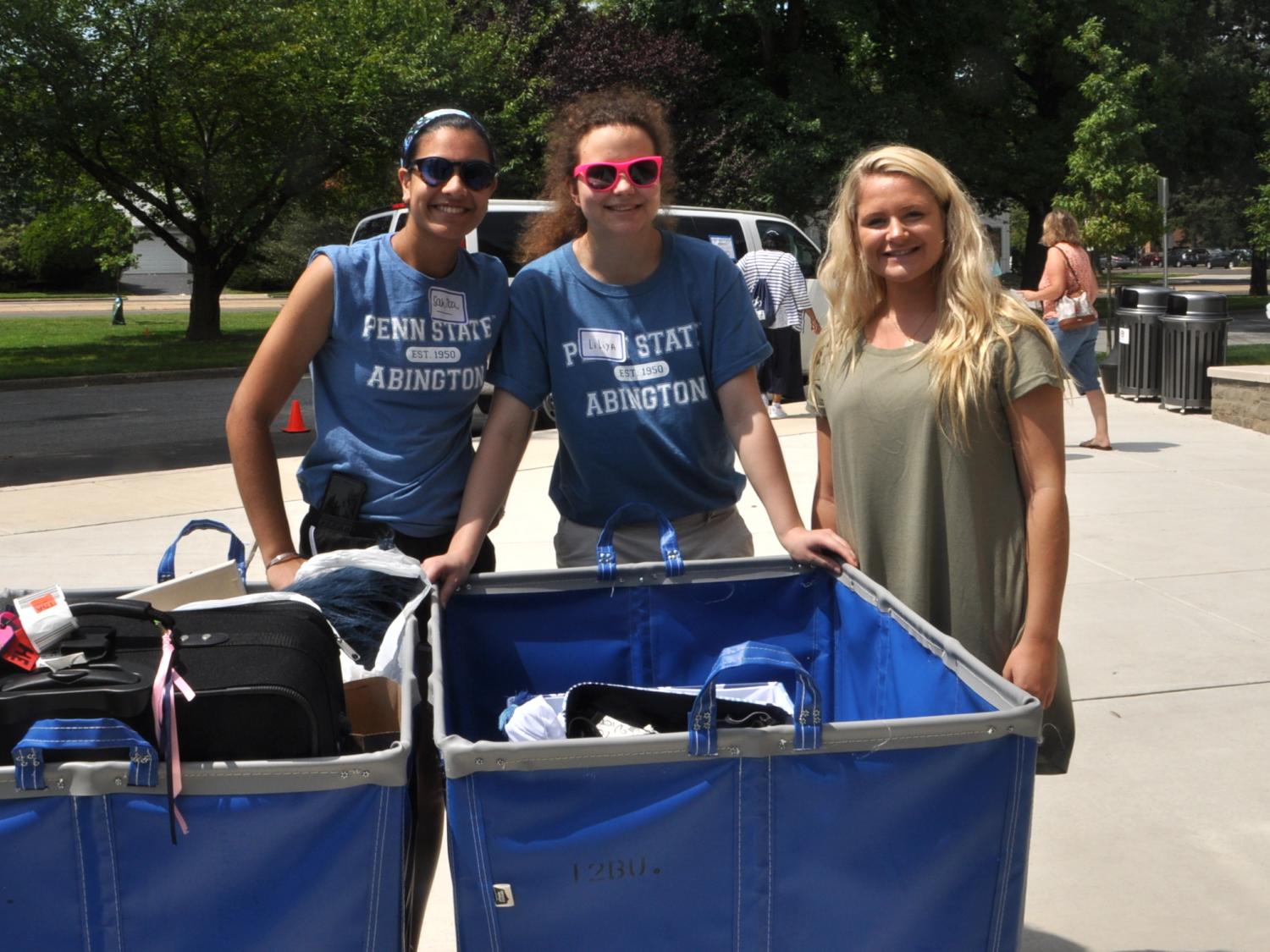 Abington move in day