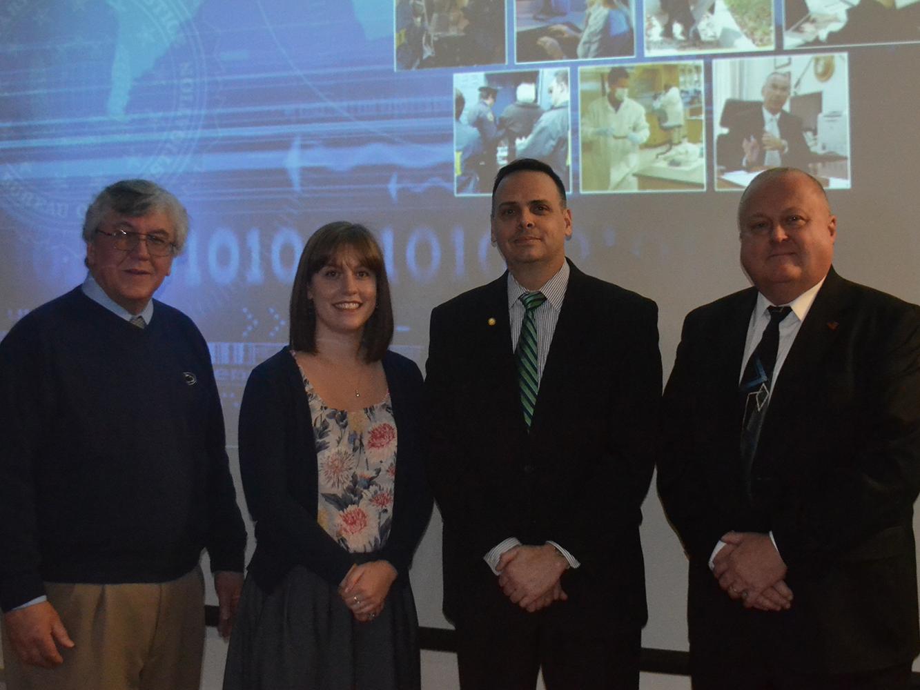 FBI Agent Sean Quinn Visits Wilkes-Barre