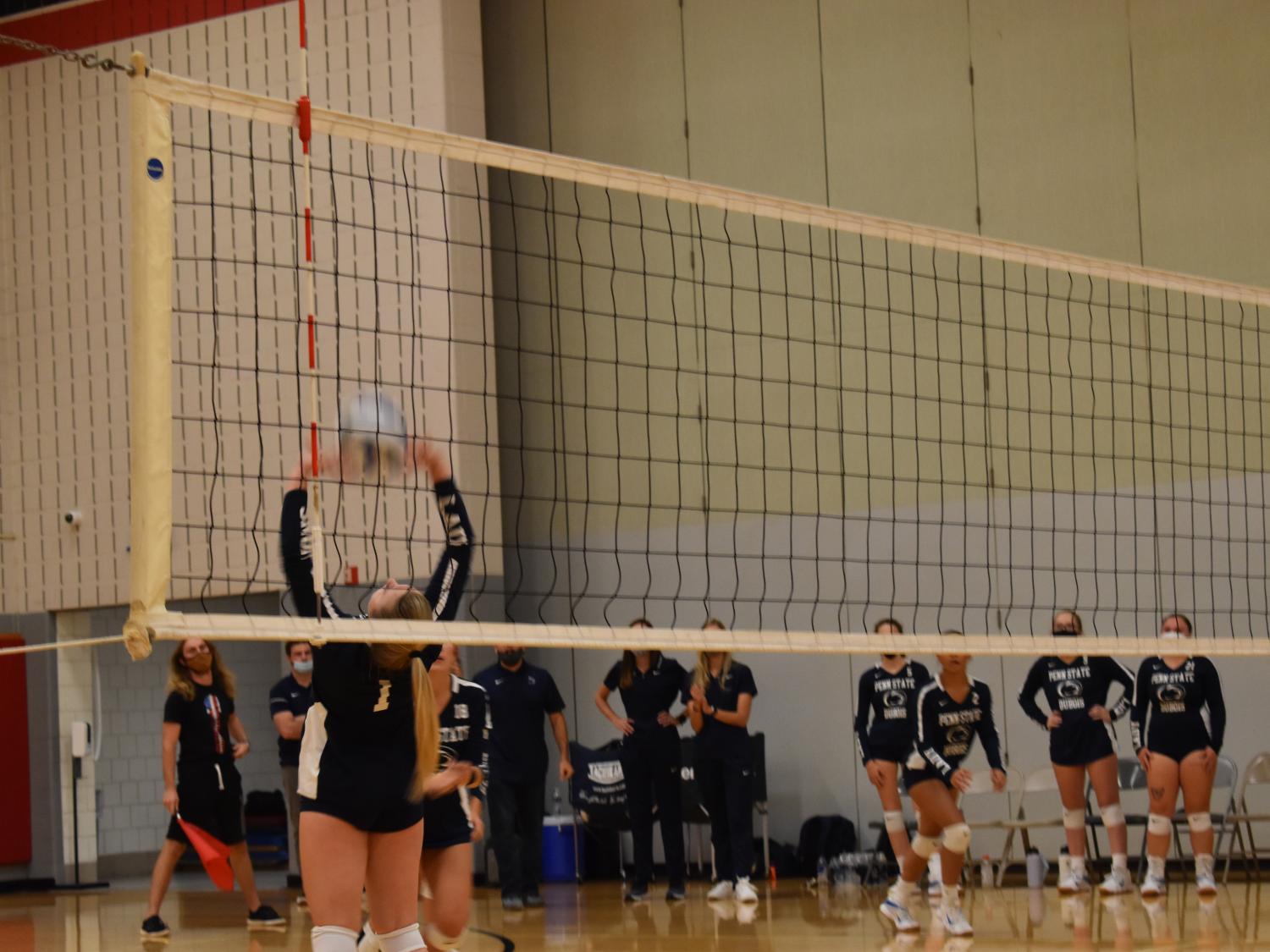 Catherine Gregory set her team up well throughout the match. 