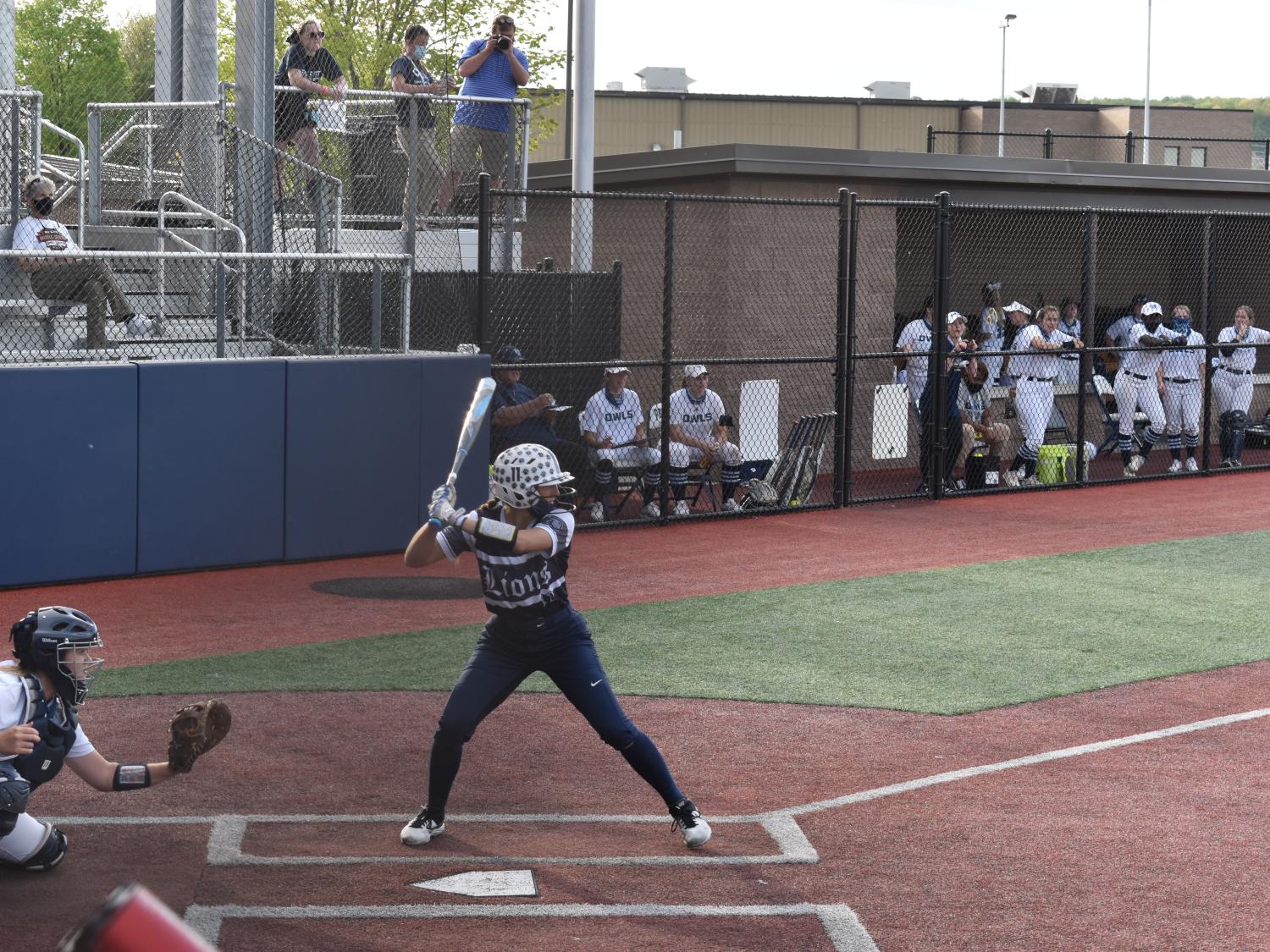 Penn State DuBois bats fell short in game one. 
