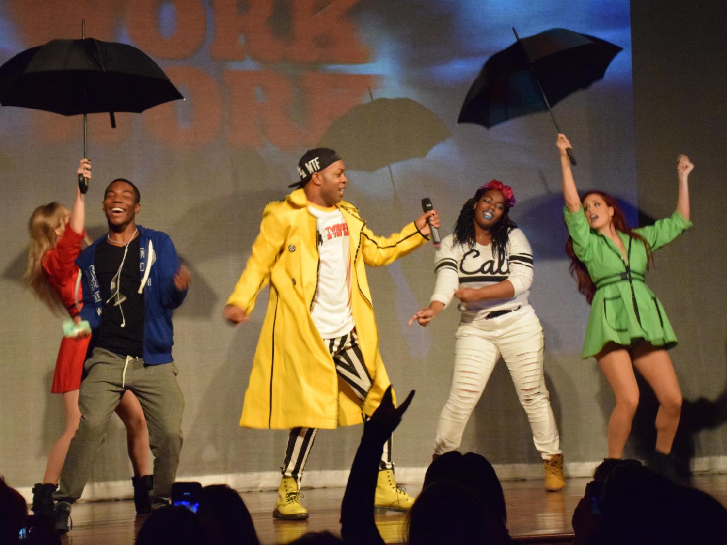 students with Todrick