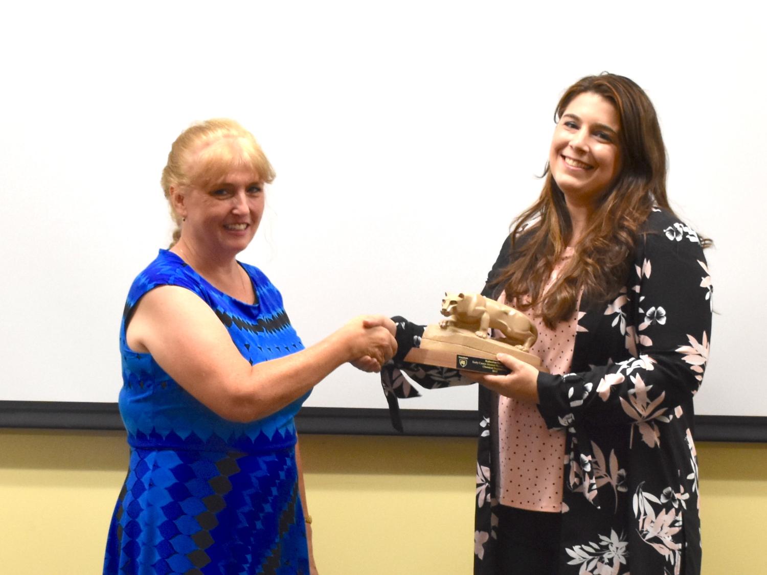Katherine Gawel receives award