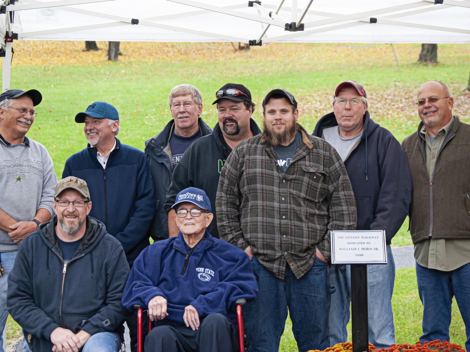 William I. Horn, Sr. and the Penn State Schuylkill physical plant crew.
