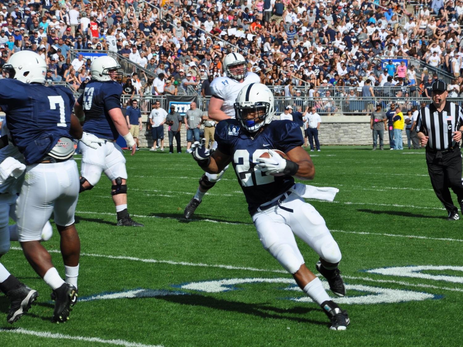 Akeel Lynch running