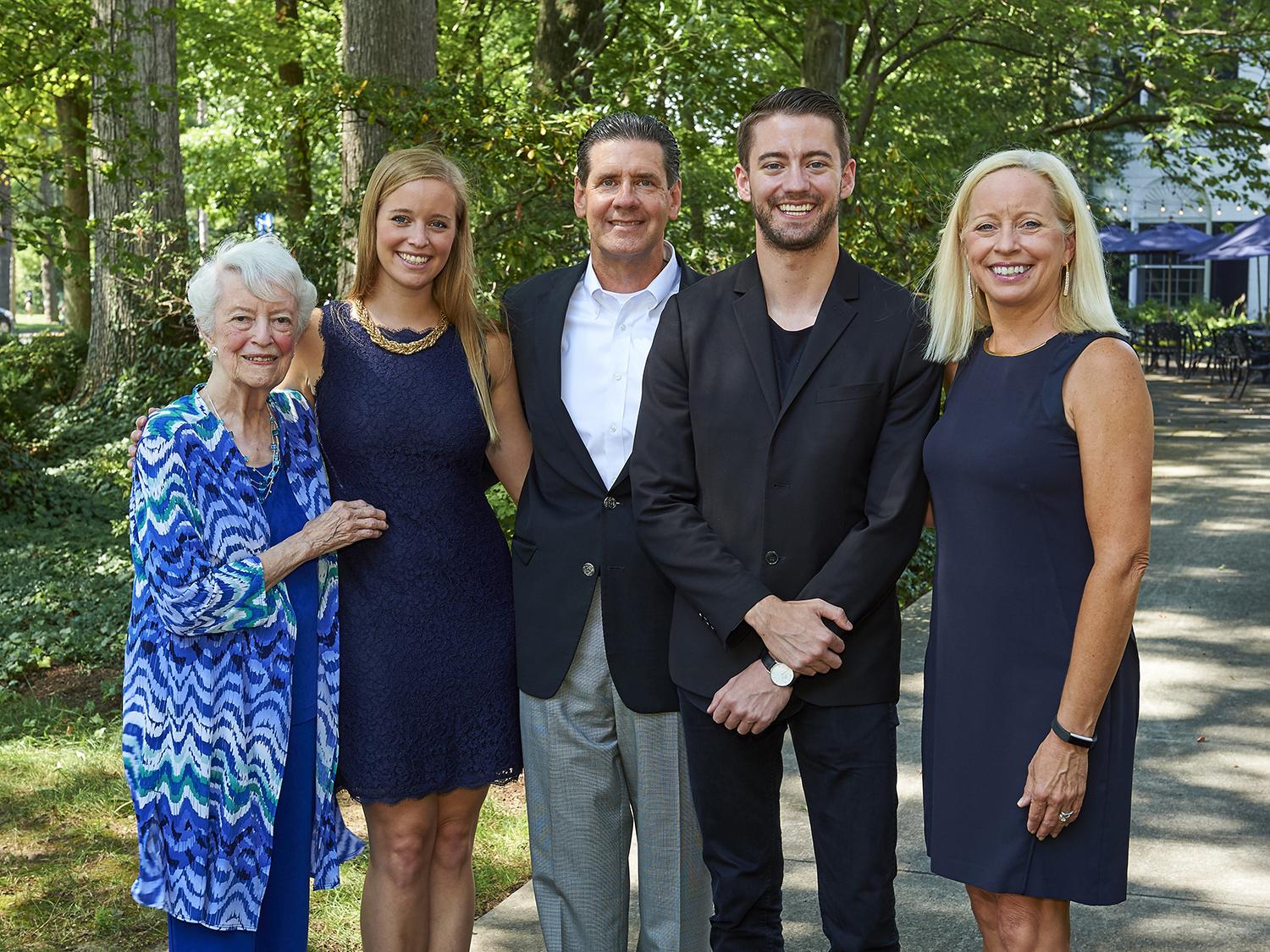 Penn State alumnus Jared Edgar McKnight and his family