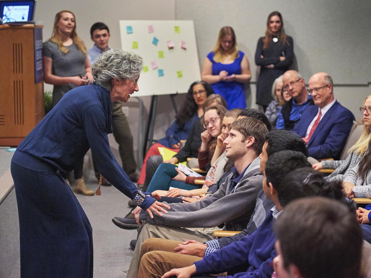 Dr. Susan Russell talks at 2017 Luchinsky Lecture